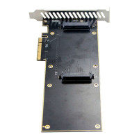 Купити Адаптер ZOMY SSD 2x U.2 NVMe to PCIe (UMC-8XPT2U)