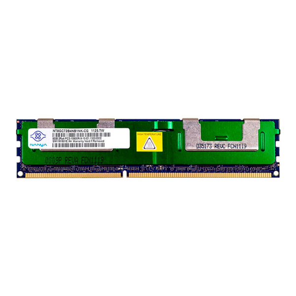 Купити Пам'ять для сервера Nanya DDR3-1333 8Gb PC3-10600R ECC Registered (NT8GC72B4NB1NK-CG)