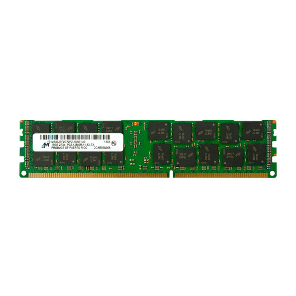 Купить Пам'ять для сервера Micron DDR3-1600 16Gb PC3-12800R ECC Registered (MT36JSF2G72PZ-1G6E1LG)